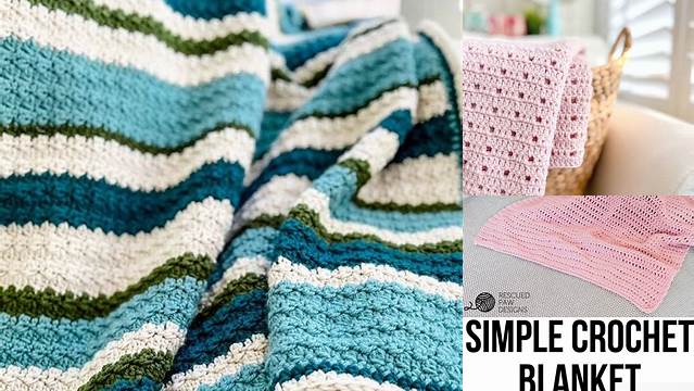 27+ Easy Crochet Blanket For Beginners Uk