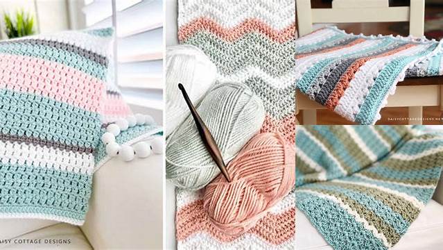 12+ Easy Crochet Blanket Patterns Beginners