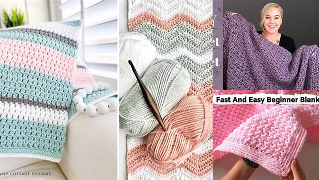 50+ Easy Crochet Blanket Patterns For Beginners Youtube Step By Step