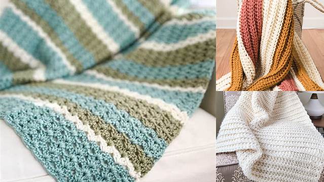 75+ Easy Crochet Blanket Patterns Free Pdf