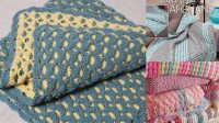 69+ Easy Crochet Blanket Patterns Reversible