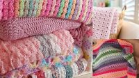 57+ Easy Crochet Blanket Patterns Uk