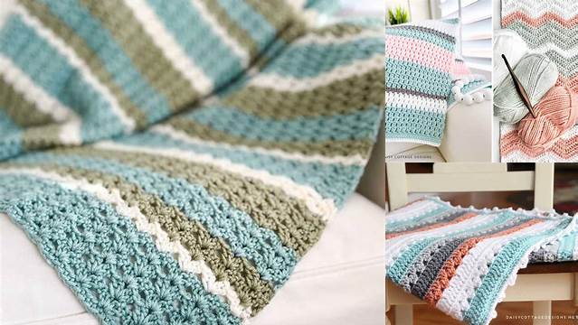 22+ Easy Crochet Blanket Patterns