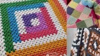 26+ Easy Crochet Square Blanket Patterns Free