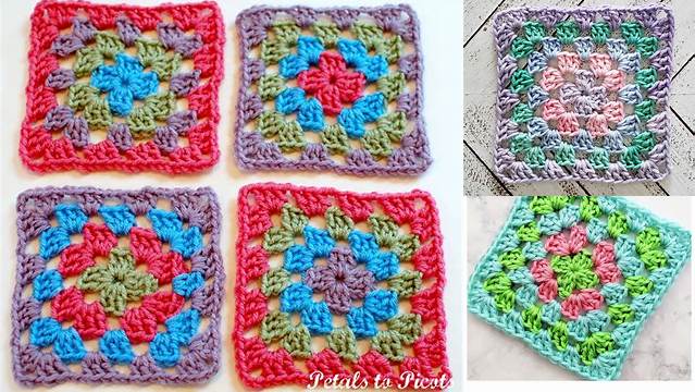 59+ Easy Granny Square Pattern Video