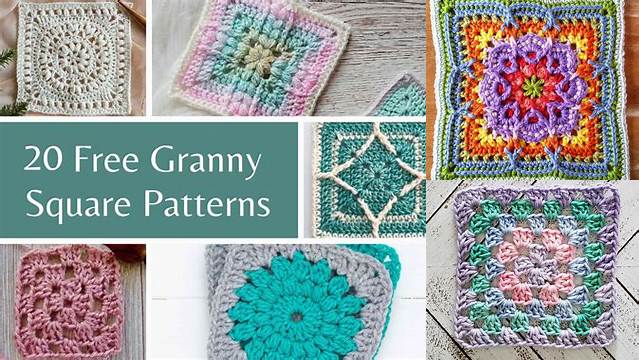 34+ Easy Granny Square Patterns Free Pdf