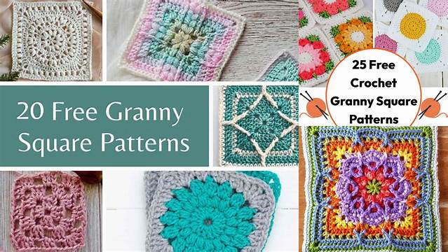 92+ Easy Granny Square Patterns Pdf Free