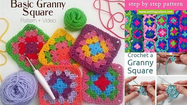 49+ Easy Granny Squares For Beginners