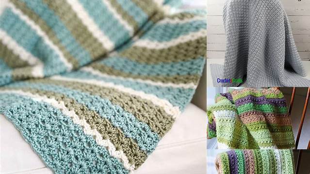 98+ Easy Single Crochet Blanket Patterns