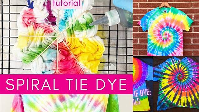 91+ Easy Spiral Tie Dye