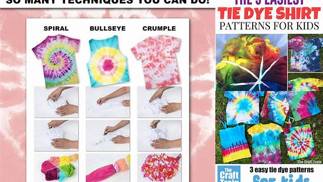 88+ Easy Tie Dye Instructions For Kids