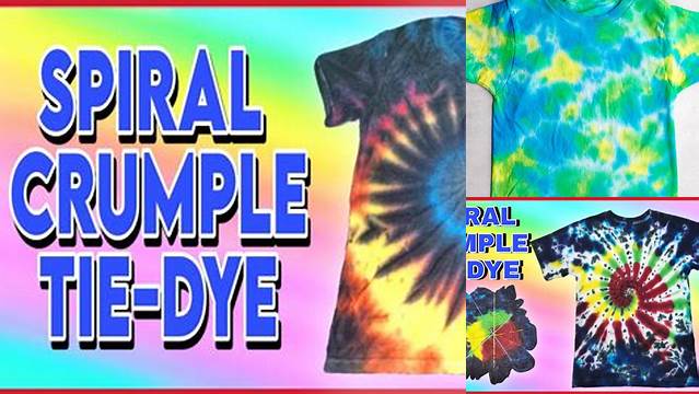 35+ Easy Tie Dye Patterns Crumple