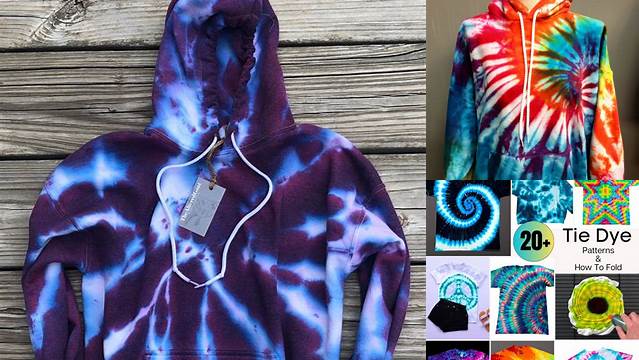 70+ Easy Tie Dye Patterns For Hoodies