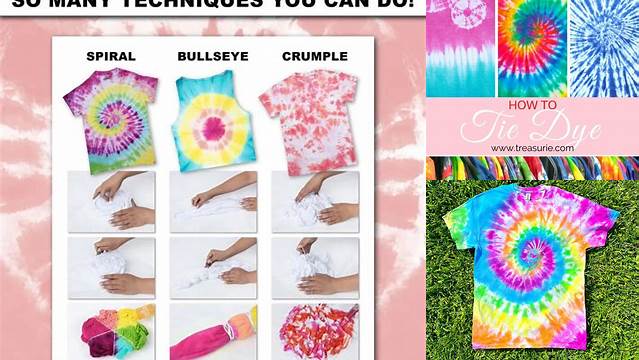 41+ Easy Tie Dye Patterns For Kids Step By Step