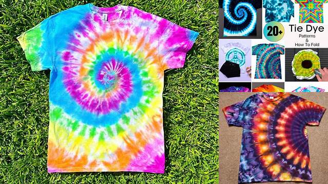 65+ Easy Tie Dye Patterns For Long Sleeve Shirts