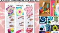 73+ Easy Tie Dye Techniques For Kids