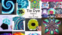 33+ Easy Unique Tie Dye Patterns