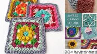 8+ Easy Unusual Granny Square Crochet Patterns Free