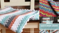 8+ Fast And Easy Crochet Blanket Patterns Free