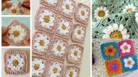 38+ Flower Granny Square Pattern Daisy