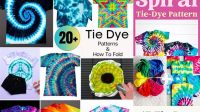 84+ Fold Patterns For Tie Dying