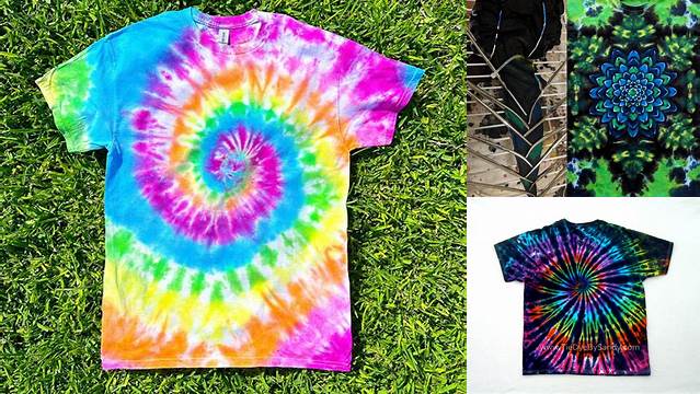 70+ Fold Tie Dye Shirt