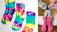 23+ Folding Techniques Rubber Band Tie Dye Socks Patterns