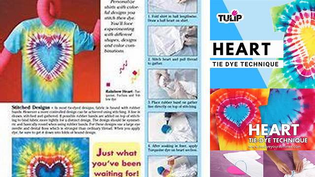 52+ Folding Tie Dye Heart Patterns Instructions