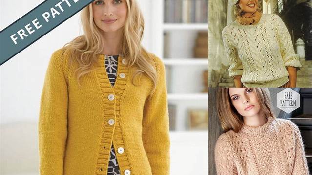 21+ Free 10 Ply Ladies Knitting Patterns Australia