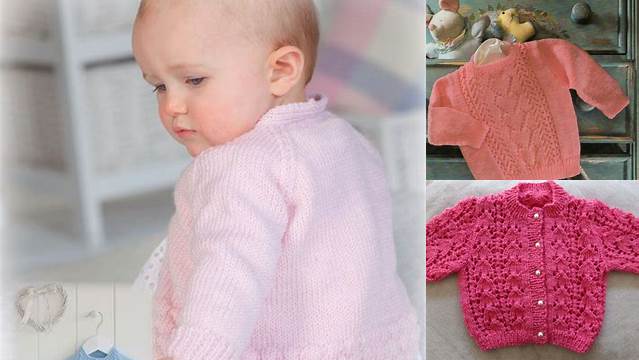 15+ Free 8 Ply Baby Knitting Patterns Australia