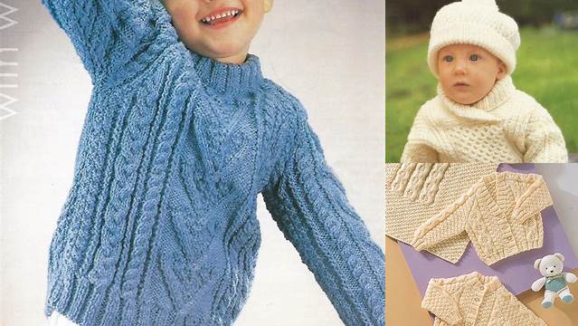 46+ Free Aran Knitting Patterns For Babies Uk