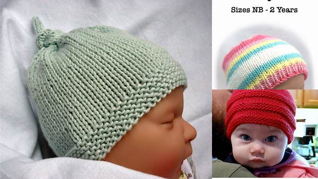 91+ Free Baby Beanie Knitting Patterns Australia