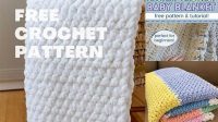 65+ Free Baby Blanket Crochet Patterns Chunky Yarn