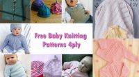 20+ Free Baby Knitting Patterns 4 Ply Australia Free Download