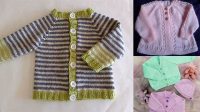 92+ Free Baby Knitting Patterns Cardigans Dk