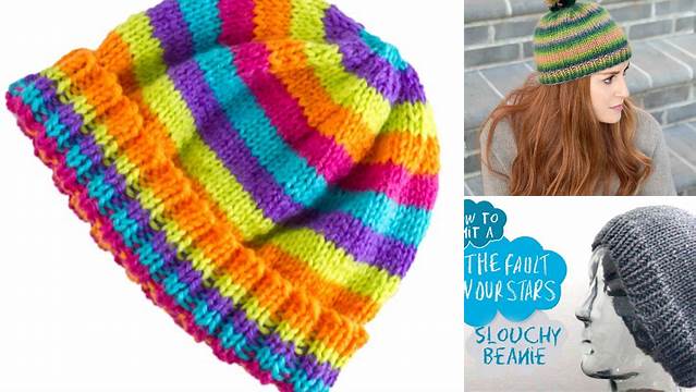 3+ Free Beanie Knitting Patterns 8 Ply Australia Free Download Straight