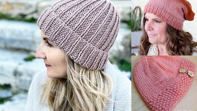 7+ Free Beanie Knitting Patterns Australia Straight Needles