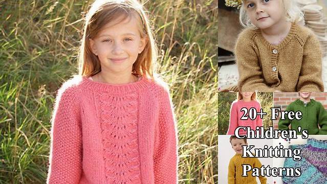 7+ Free Children's Knitting Patterns To Download