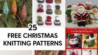 5+ Free Christmas Knitting Patterns For Beginners