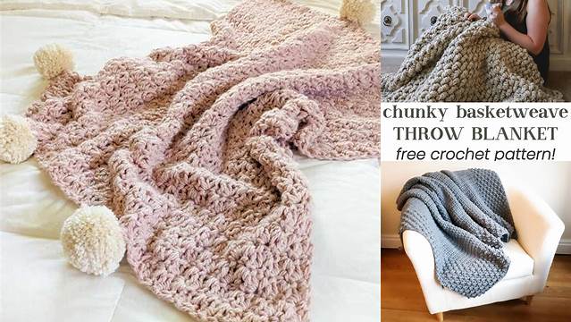 74+ Free Chunky Crochet Blanket Patterns Uk