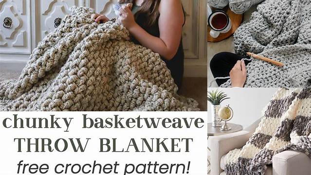 9+ Free Chunky Yarn Blanket Crochet Patterns