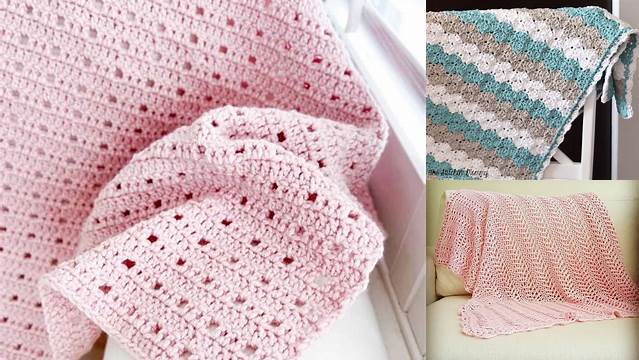 82+ Free Crochet Baby Blanket Patterns For Beginners 2019