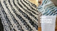 55+ Free Crochet Baby Blanket Patterns For Beginners Chunky Yarn