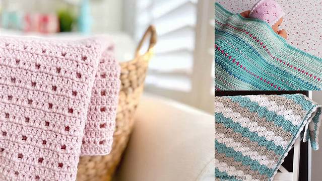 78+ Free Crochet Baby Blanket Patterns Uk For Beginners