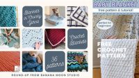 53+ Free Crochet Baby Blanket Patterns Using Chunky Yarn