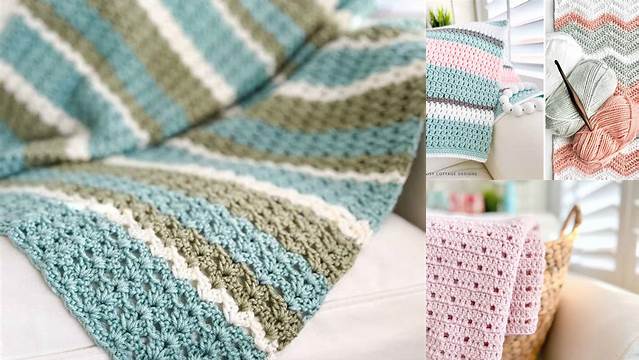 9+ Free Crochet Blanket Patterns For Beginners 2020