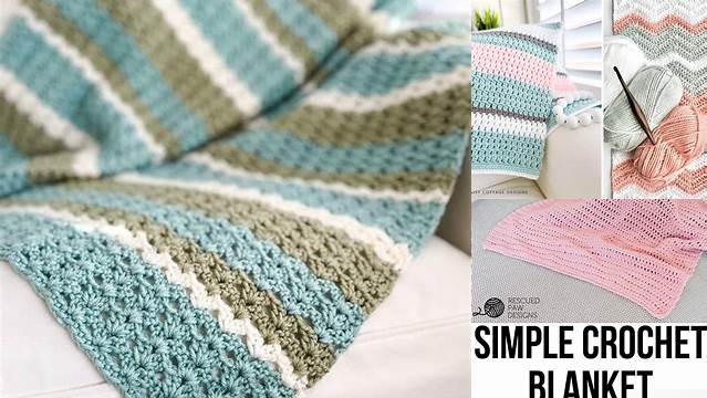 38+ Free Crochet Blanket Patterns For Beginners Uk