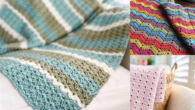 5+ Free Crochet Blanket Patterns For Beginners