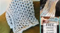 23+ Free Crochet Blanket Patterns Using Chunky Yarn