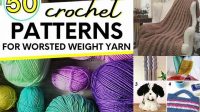 81+ Free Crochet Blanket Patterns Worsted Weight Yarn